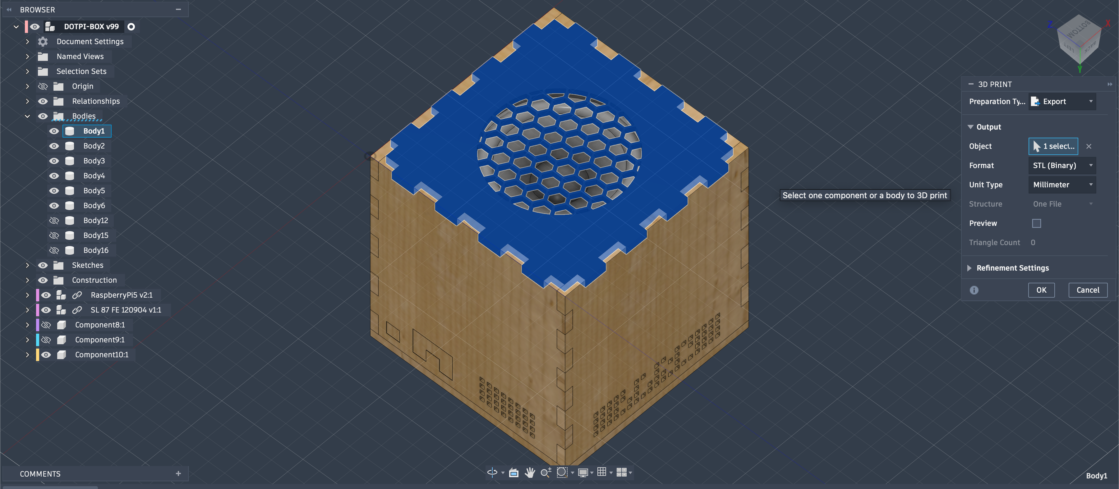 3DPrint-parameters